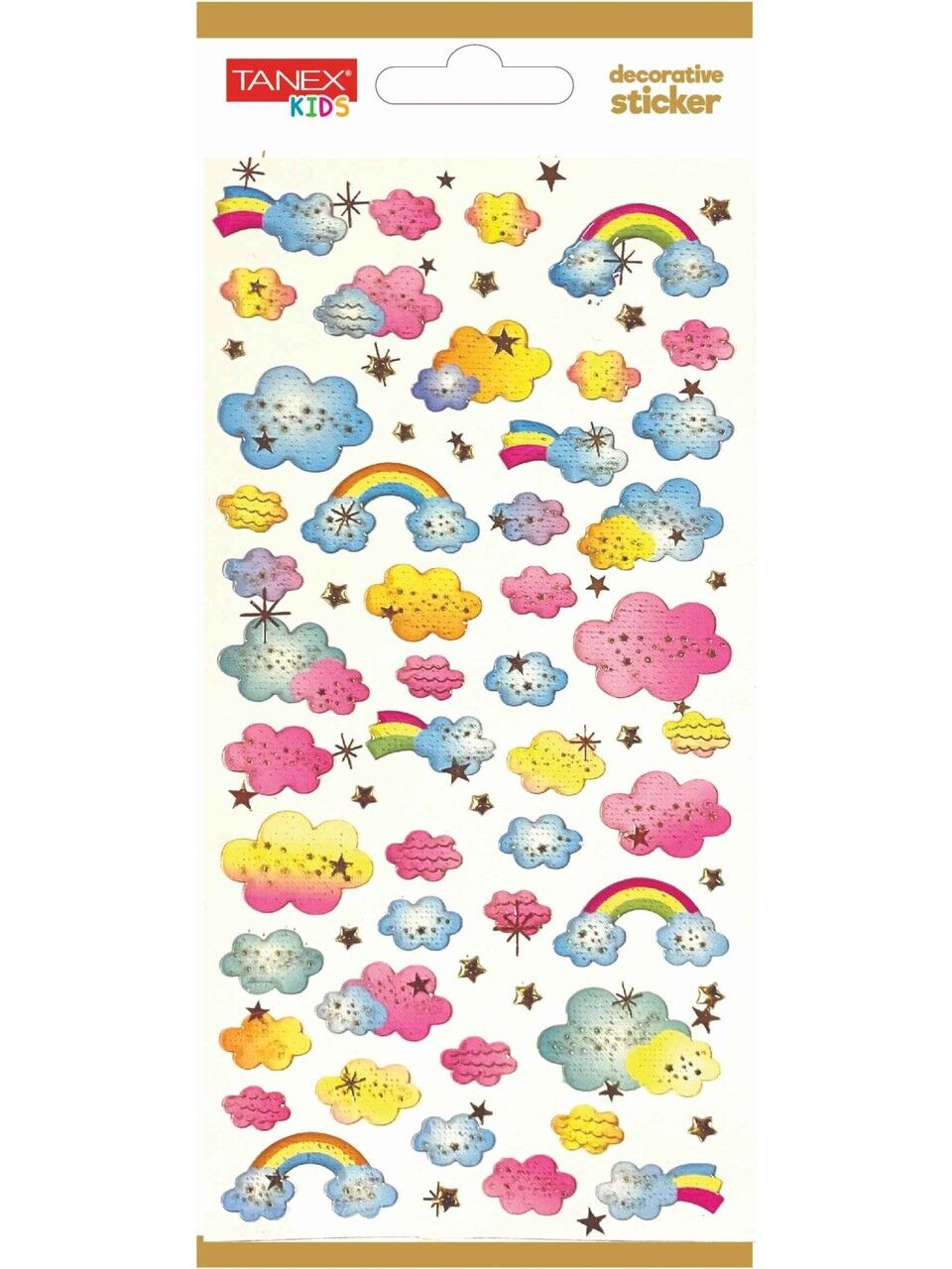 Tanex Tnx-5000 Decorative Sticker-1 Puffy Etiketi