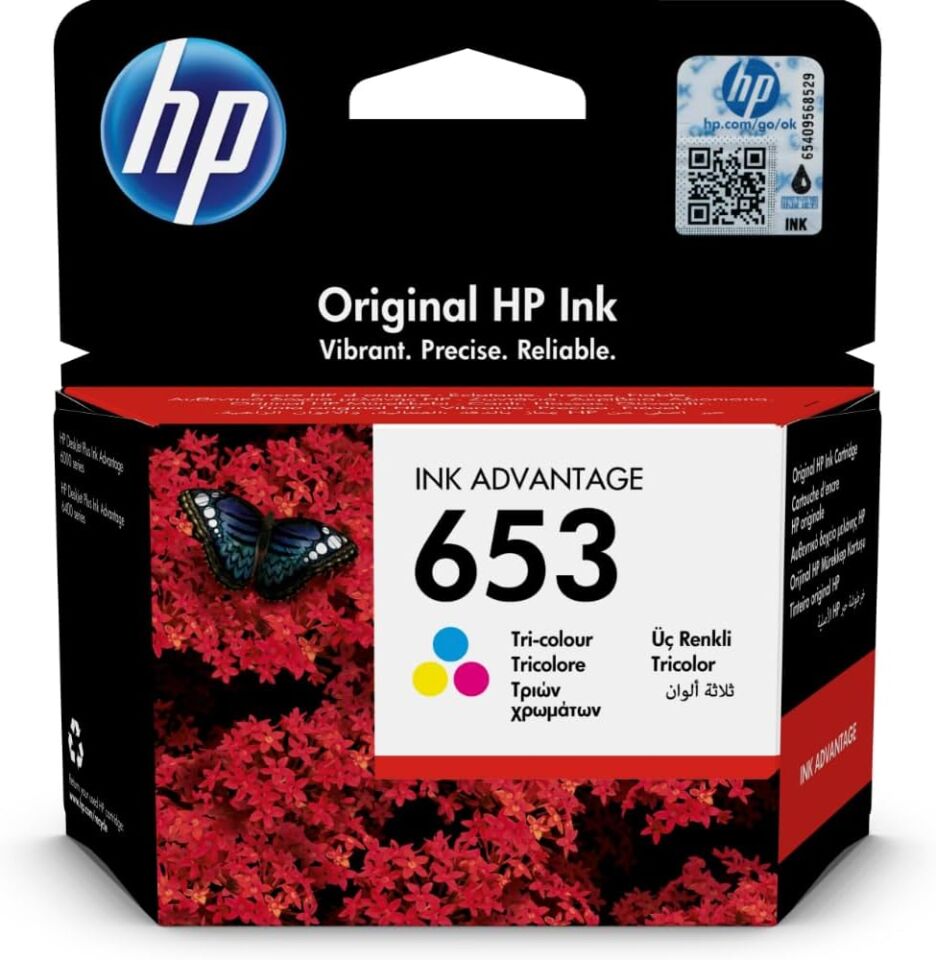 Hp 653 Renkli Kartuş
