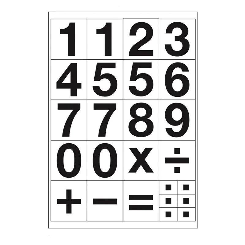 Tanex Stc51402 Stc-514 Rakam Etiketi 24 Mm Bold