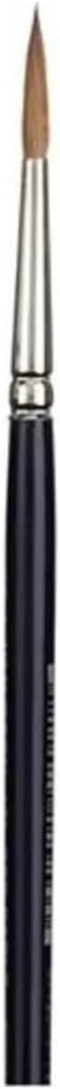 Van Gogh Sentetik Beyaz Kıl Suluboya Fırça 191 Serisi Yuvarlak Uç No 4/0 Lacivert Kısa Sap