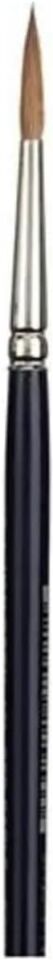 Van Gogh Sentetik Beyaz Kıl Suluboya Fırça 191 Serisi Yuvarlak Uç No 4/0 Lacivert Kısa Sap