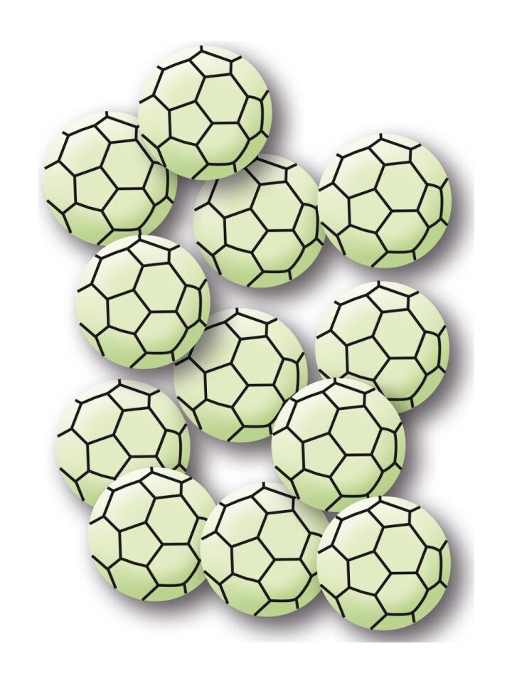 Herma Home Gece Parlayan Etiketi Küçük Futbol Topu