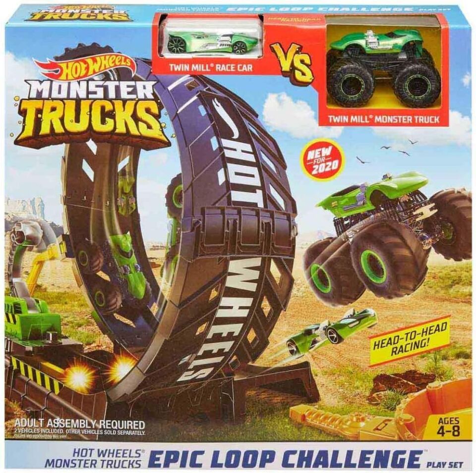 Mtl Hw Monster Trucks Efsane Çemb.Aks.Oy.Set