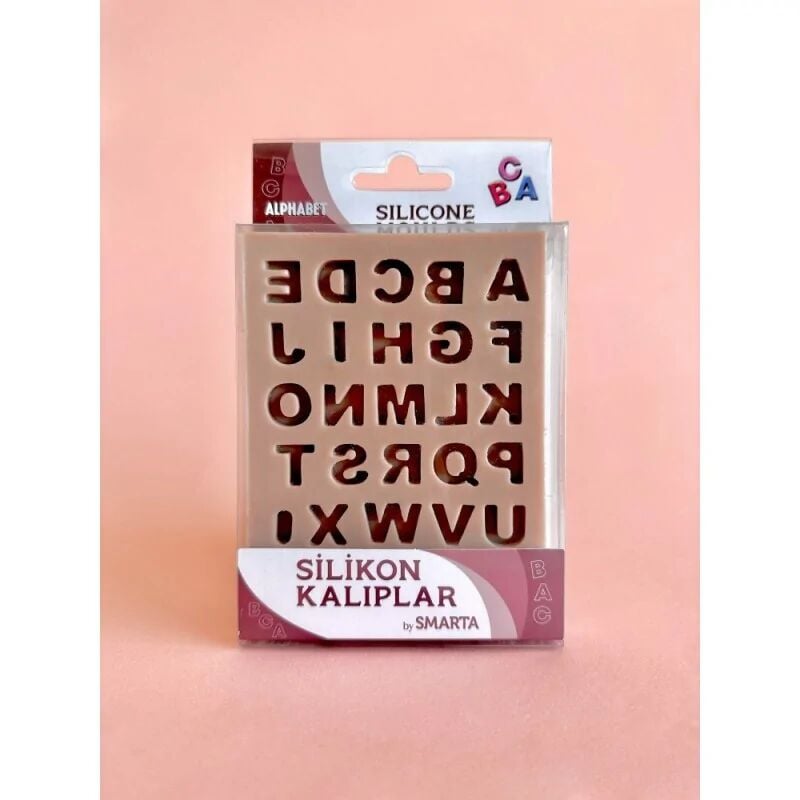 Nureart Harfler Alphabet Silikon Kalıp Sk1013022