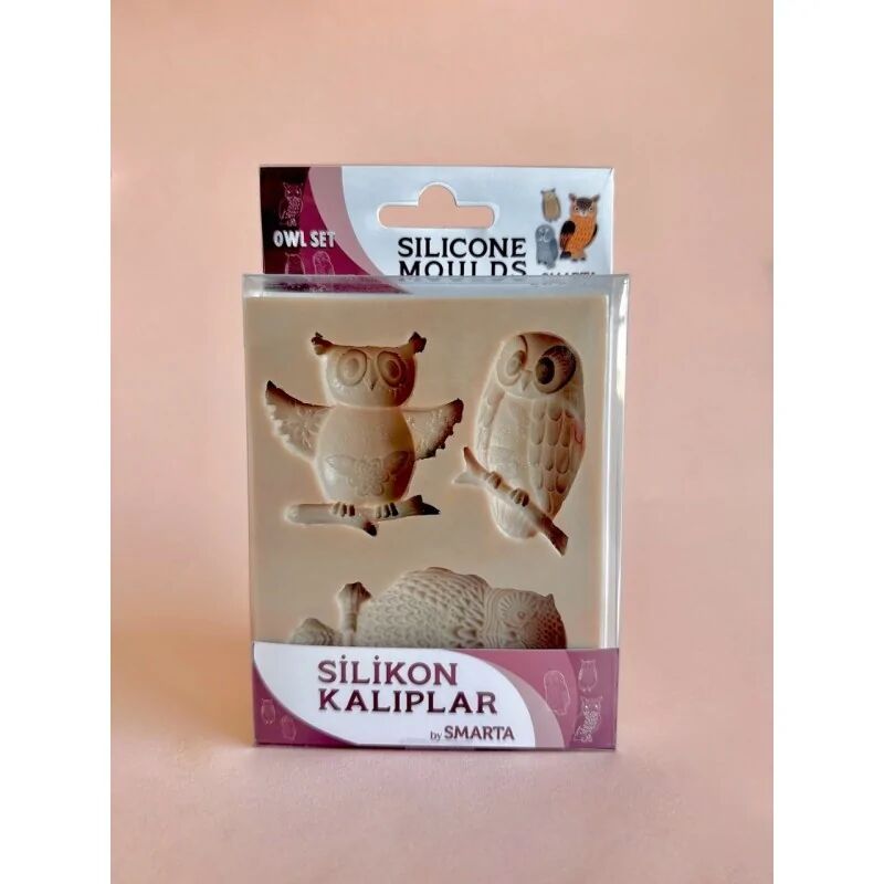 Nureart Baykuş Owl Silikon Kalıp Sk1013025