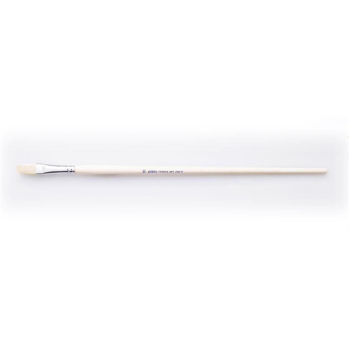 Pebeo Fırça No:10 Pebeo Beyaz Uzun Kıl Yağlı Ve Akrilik Boya Fırçası
