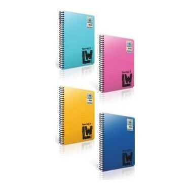 Gıpta Lw Spiralli Pp Kapak Defter A4 80 Yp Kareli