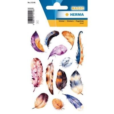 Herma Magic Etiket Jewel Kuş Tüyleri