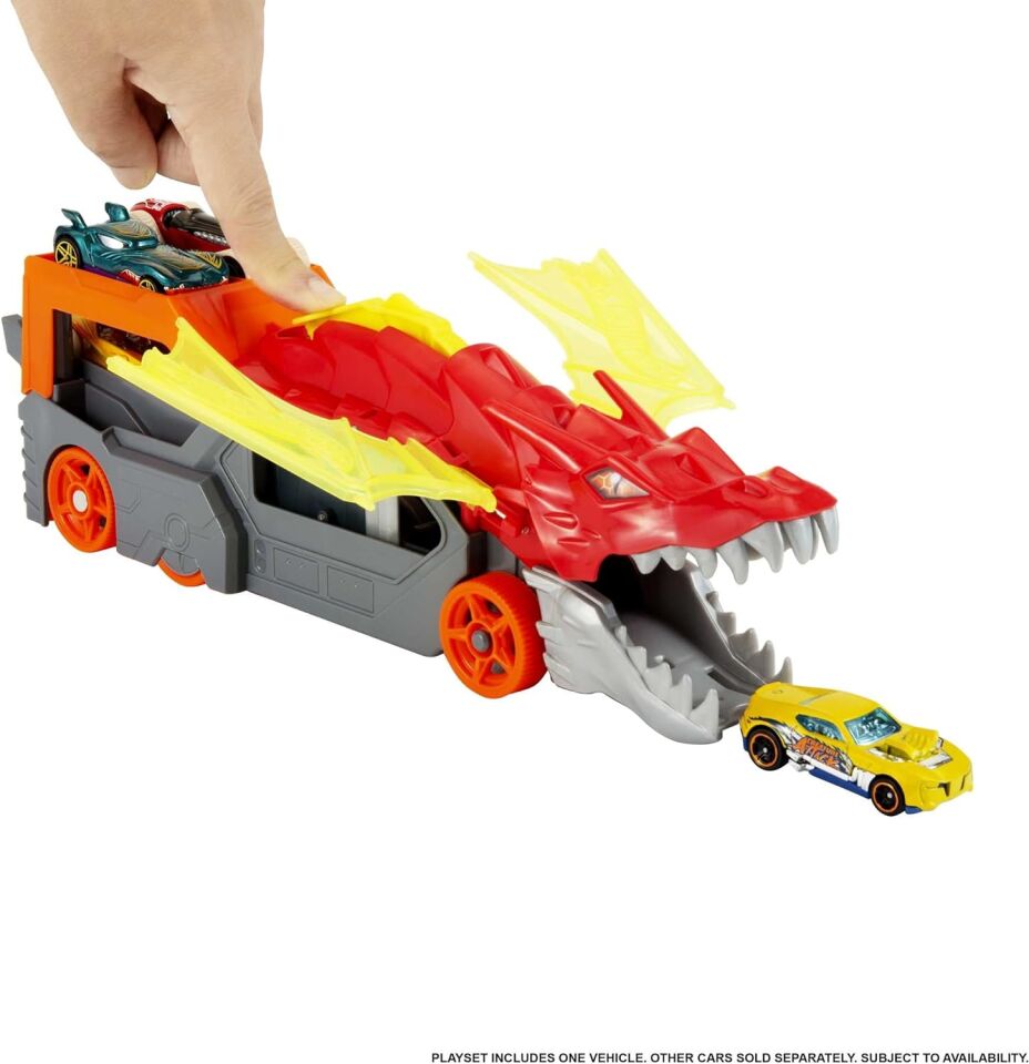 Mtl Hot Wheels Fırlatıcı ve Taşıyıcı Ejderha