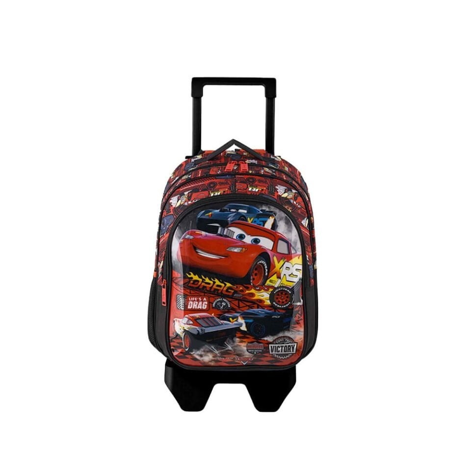 Cars Çekçekli İlkokul Çantası Check Victory
