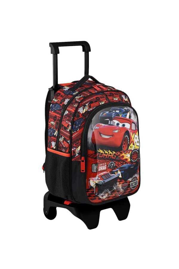Cars Çekçekli İlkokul Çantası Check Victory