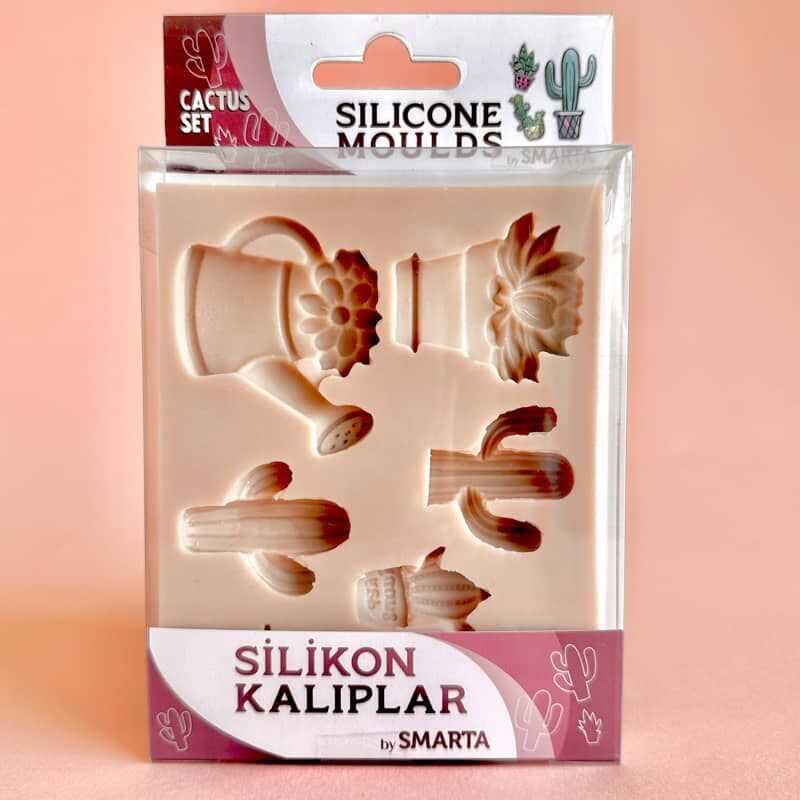 Nureart Cactus Set Kaktüs Seti Silikon Kalıp Sk1013030