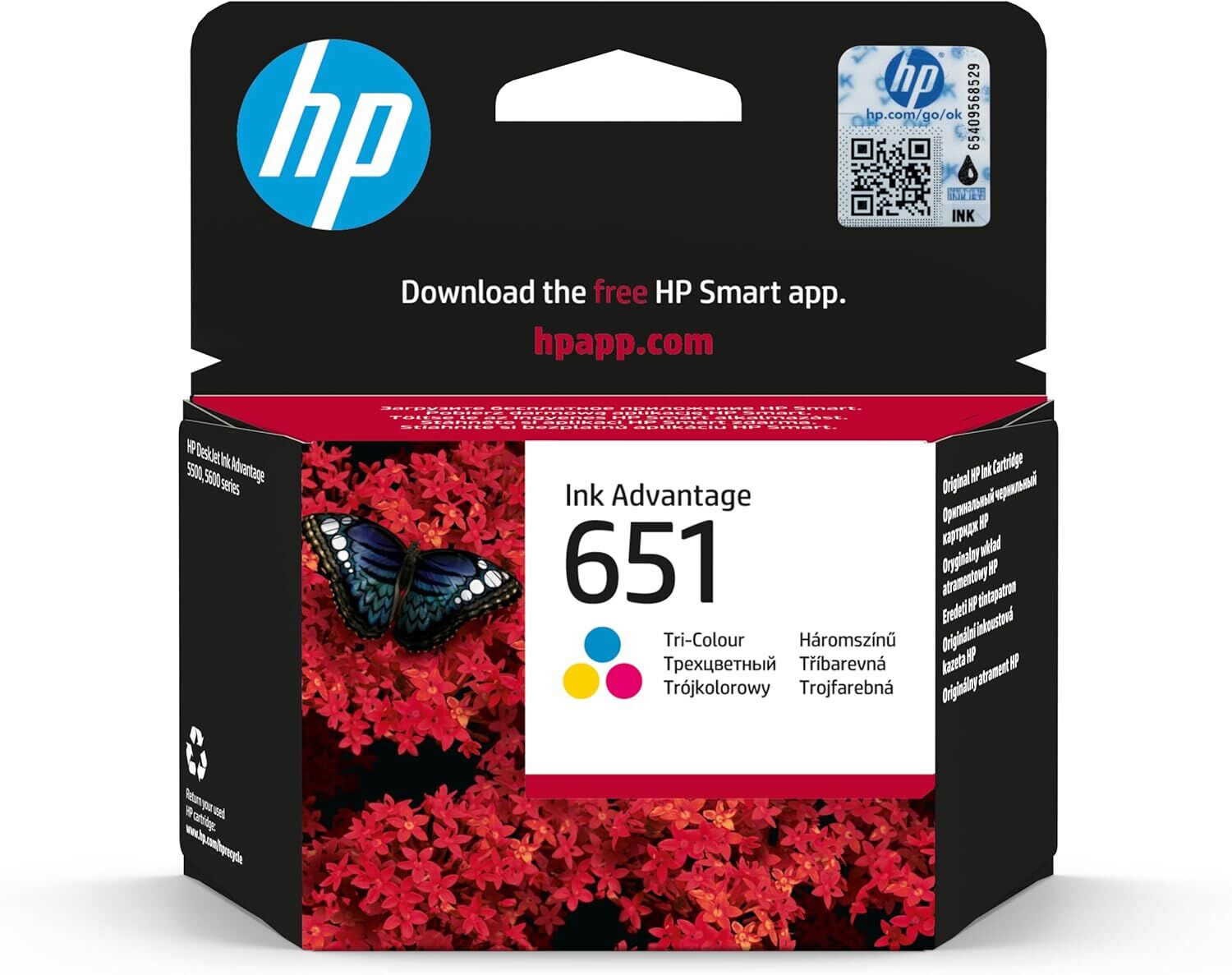 Hp 651 Renkli Kartuş