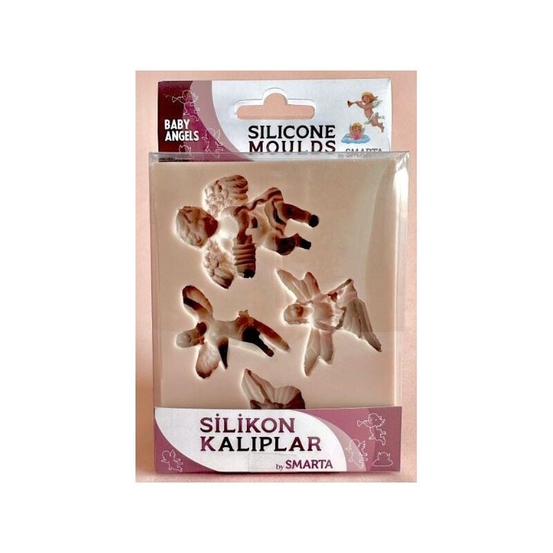 Nureart Baby Angels Bebek Melekler Silikon Kalıp Sk1013033