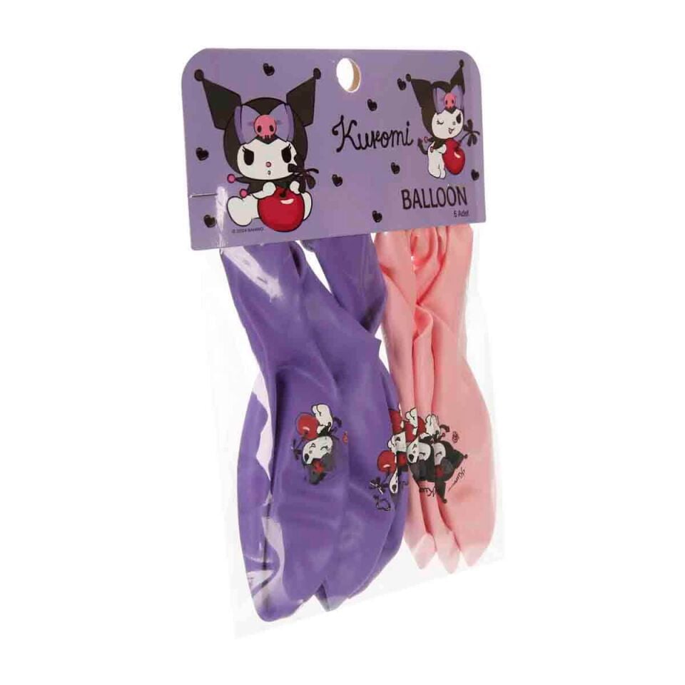Kuromi Balon 6 Lı