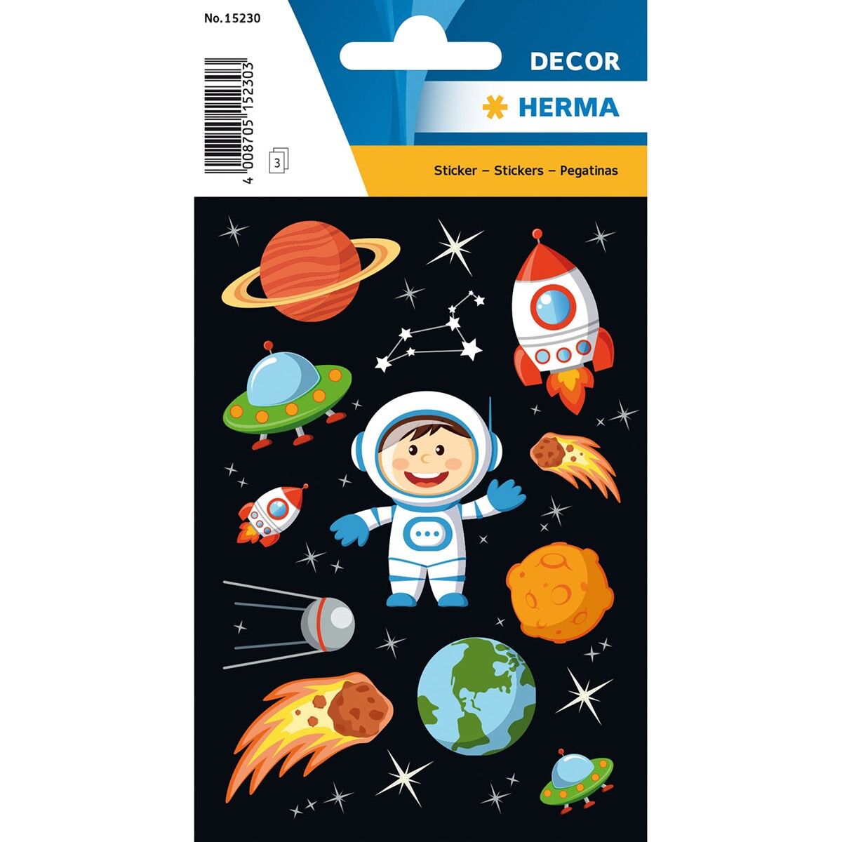 Herma Decor Etiket Küçük Astranotlar