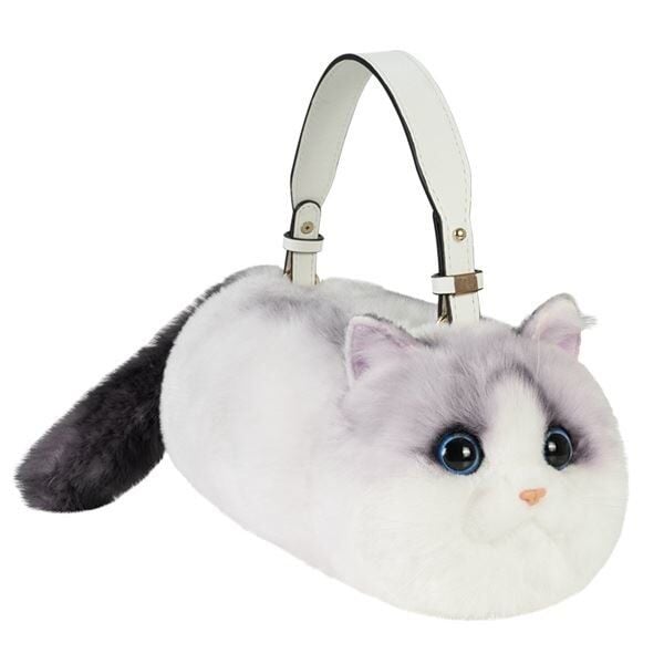 Dreamvest Kedi El Çantası Kirli Beyaz