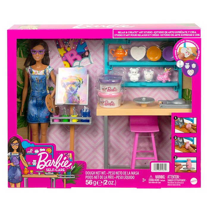 Barbie Nin Sanat Atölyesi Oyun Seti 