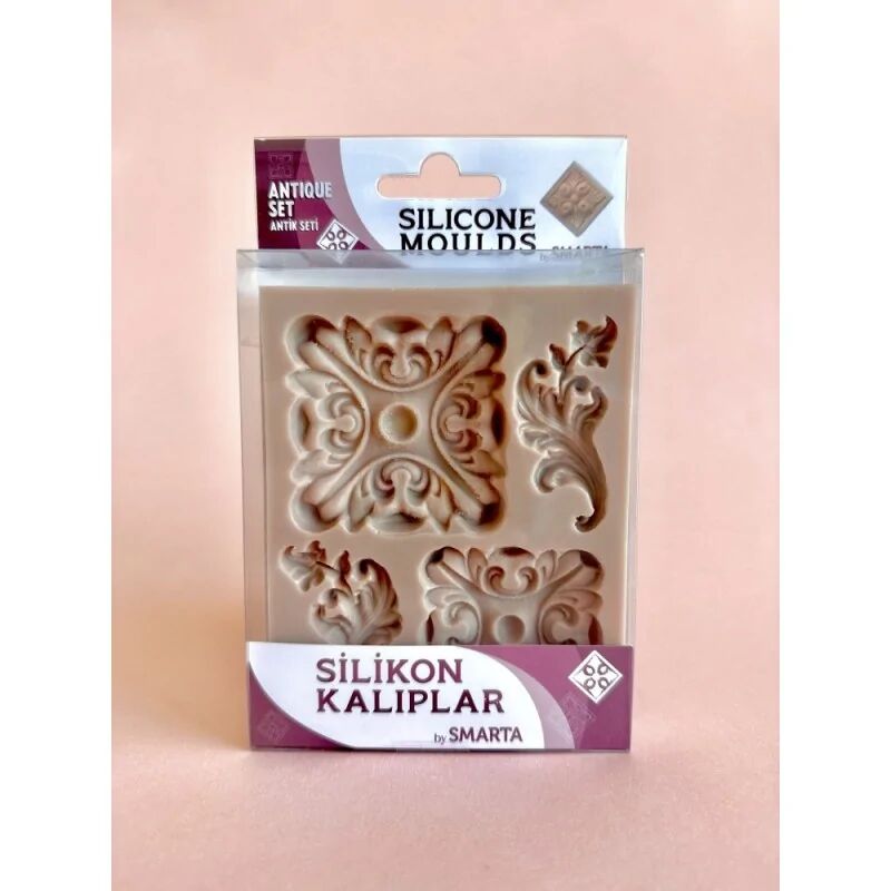 Nureart Antique Antik Silikon Kalıp Sk1013043