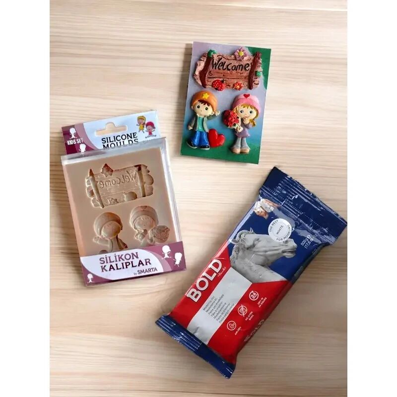 Nureart Kids Çocuklar Silikon Kalıp Sk1013050