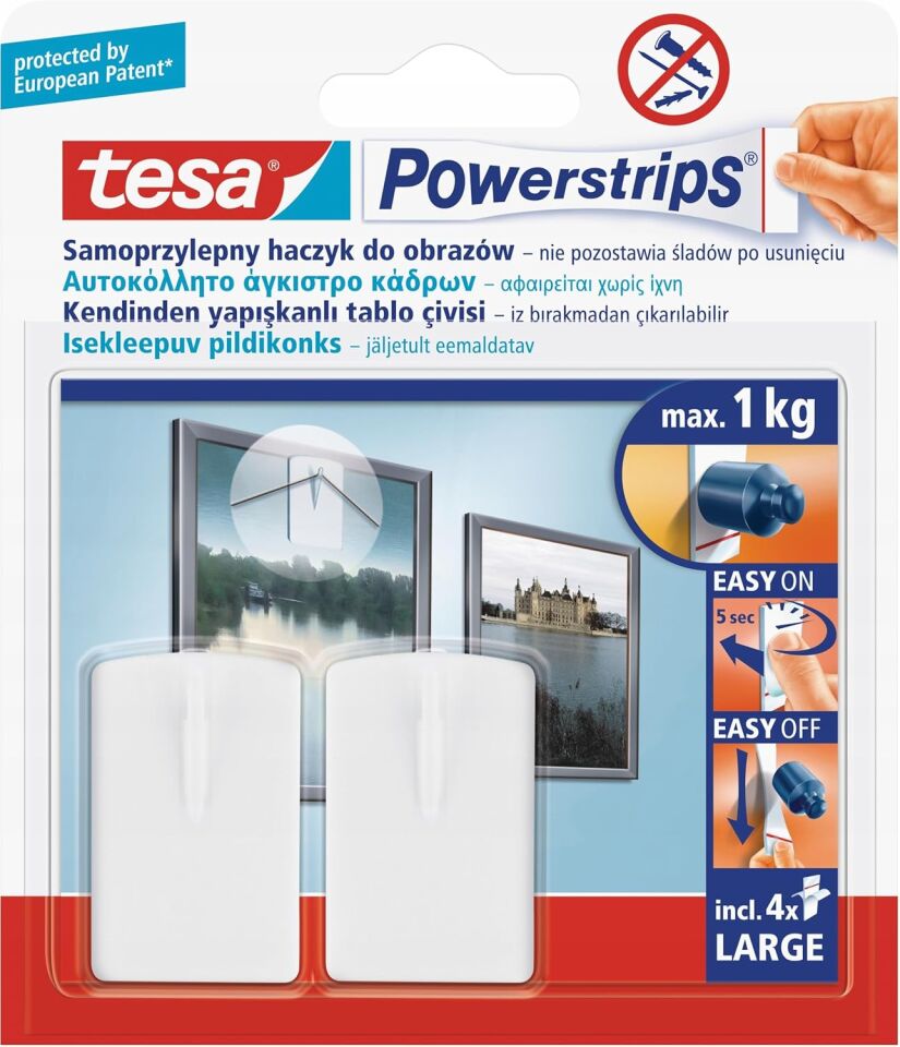 Tesa Powerstrips Resim Askısı 2 Adet