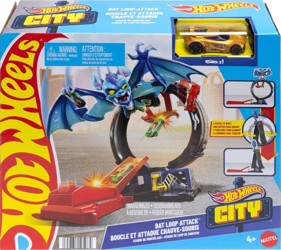 Mattel Hot Wheels Düşman Yaratıklar Oyun Seti