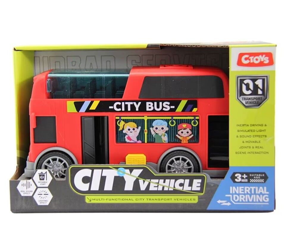 Sesli Ve Işıklı Şehir Otobüsü