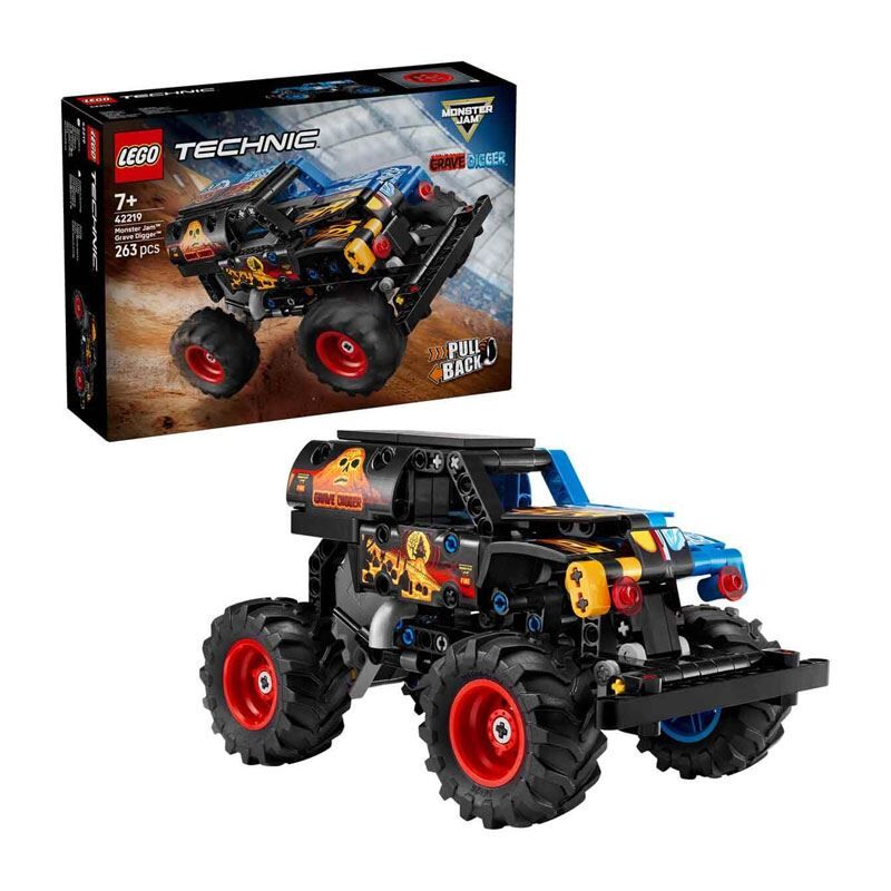 Lego Monster Jam Grave Dıgger Ates Ve Buz