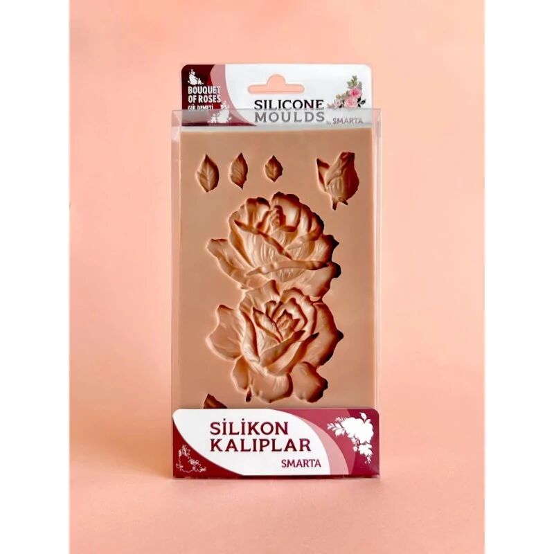 Nureart Bouquet Of Roses Gül Demeti Silikon Kalıp Sk1013054