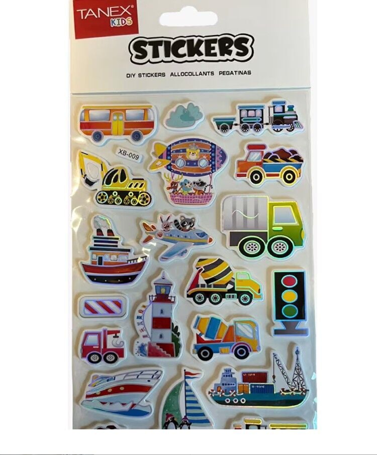 Tanex Tnx-28873 Renkli Taşıtlar Serisi