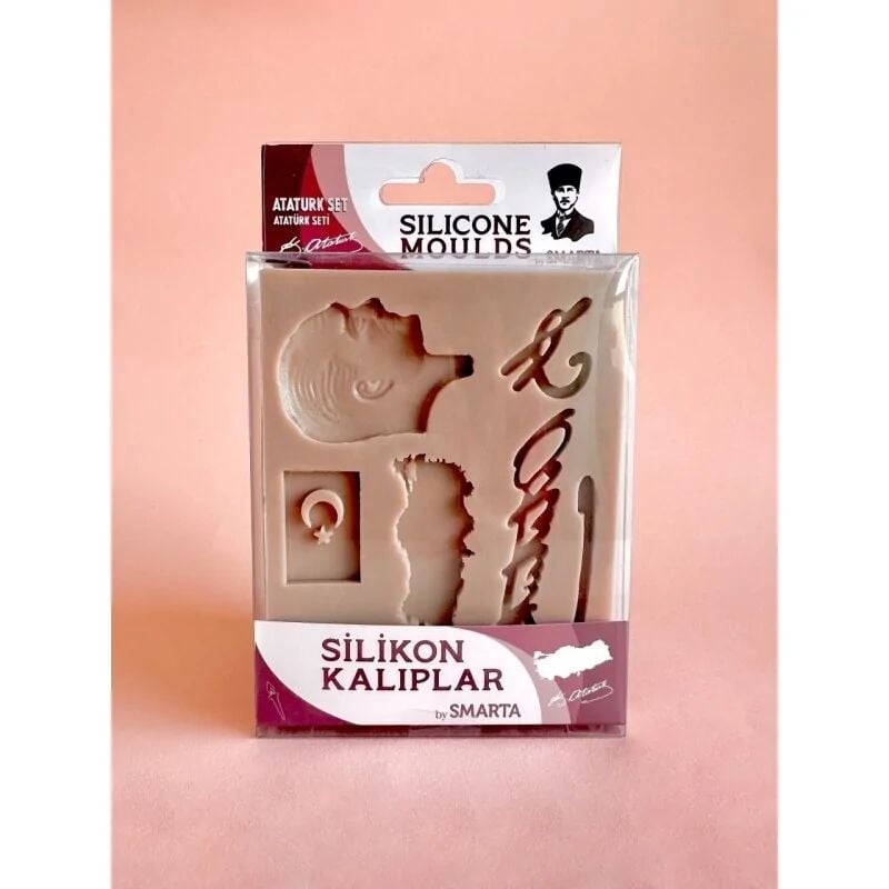 Nureart Ata Atatürk Seti Silikon Kalıp Sk1013055