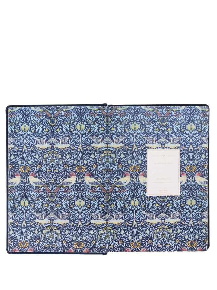 Victorias Journals Keten Sert Kapak Defter A5 120 Yaprak 120 Gr Ivory Çizgili Lacivert