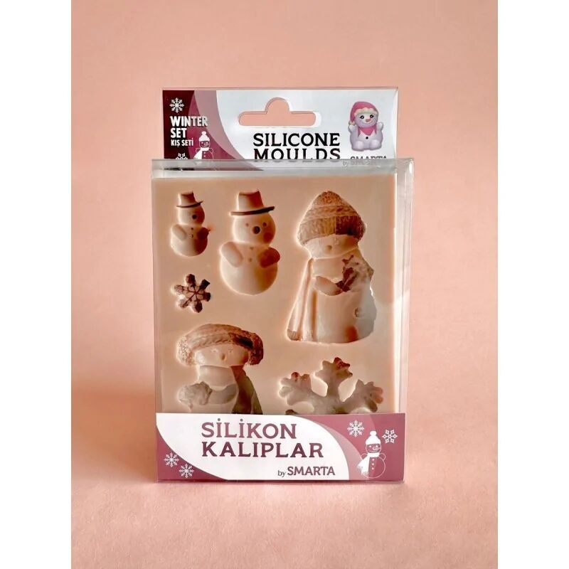 Nureart Winter Set Kış Seti Silikon Kalıp Sk1013057