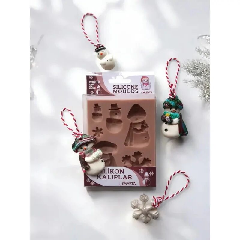 Nureart Winter Set Kış Seti Silikon Kalıp Sk1013057