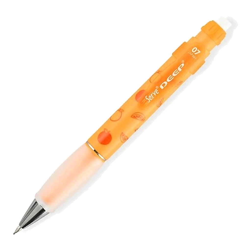 Serve Deep Mekanik Kurşun Kalem 0.7 Mm Fos Turuncu Portakal