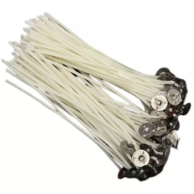 Kmy Mum Fitili Hazır Çıtçıtlı 12 CM 25 Adet Ekru