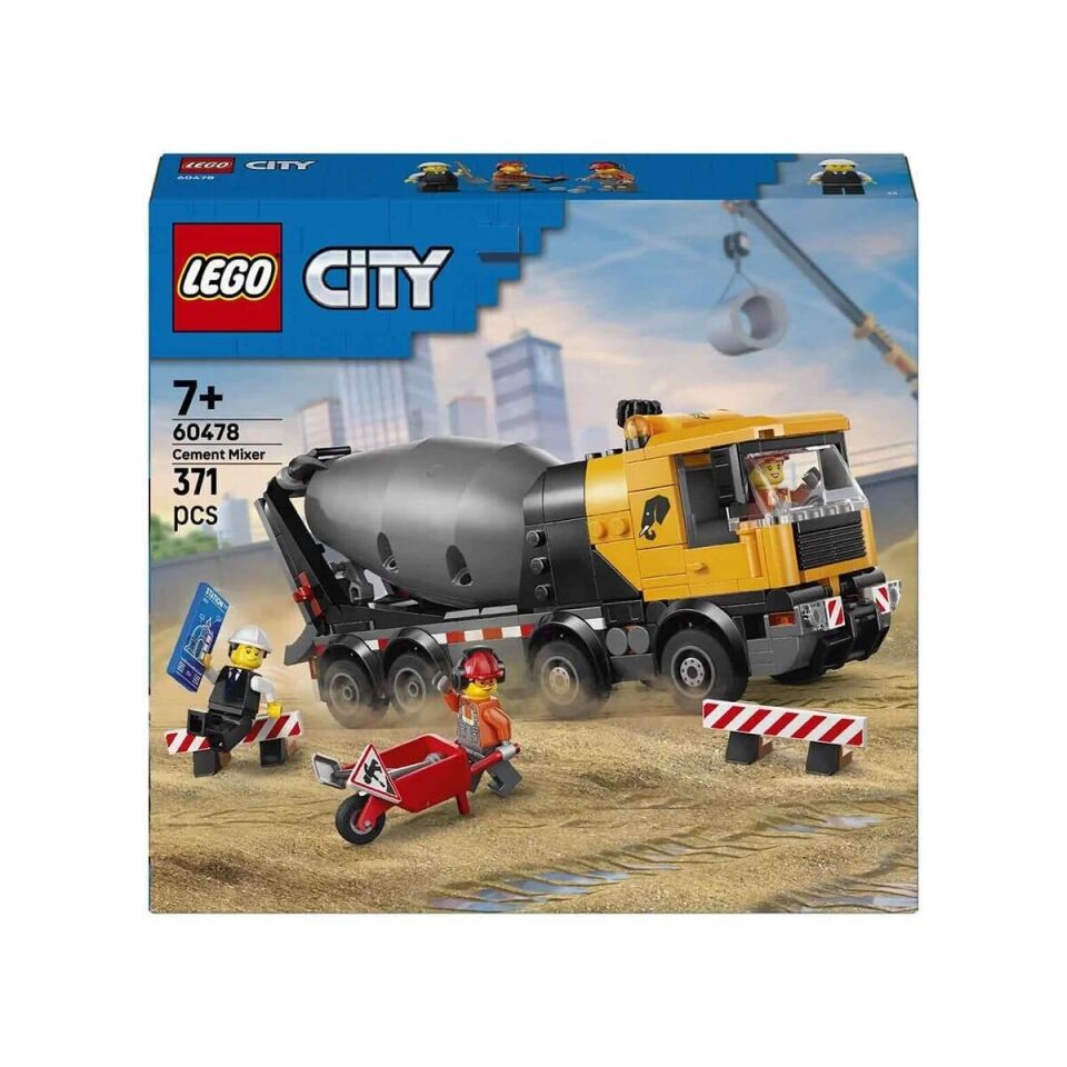Lego City Beton Mıkserı