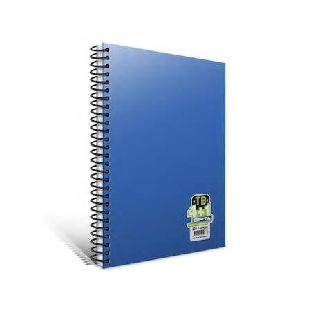 Gıpta Tp Spiralli Sert Pp Kapak A4 200 Yaprak 4+1