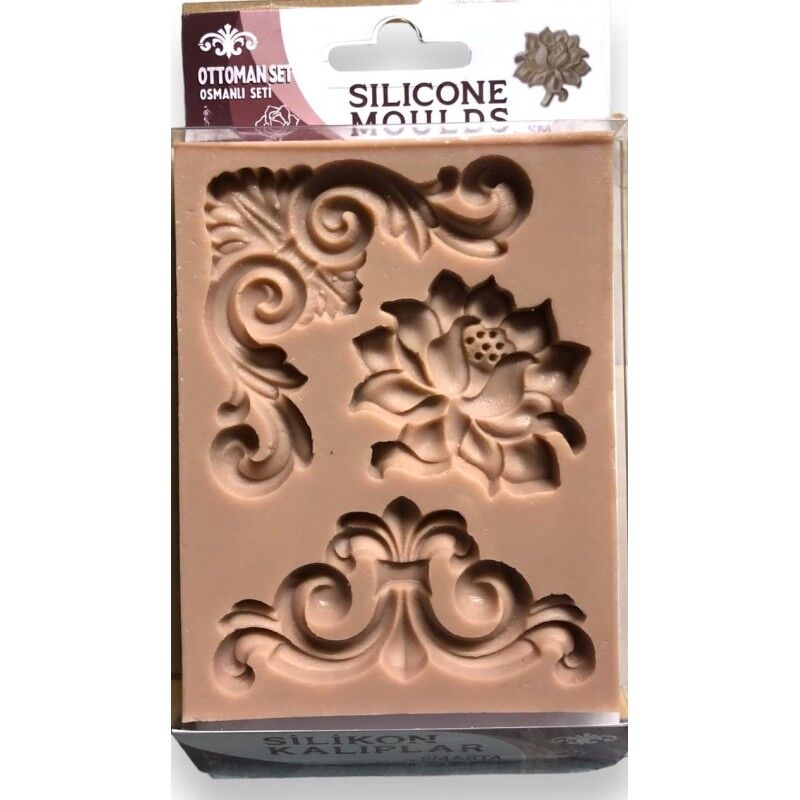 Nureart Ottoman Osmanlı Silikon Kalıp Sk1013063