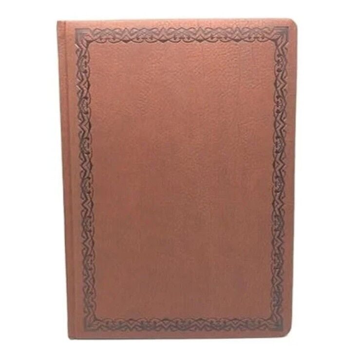 Gıpta Şeref Defteri Dikiş Deri Kapaklı Defter 20x28 160 Yaprak