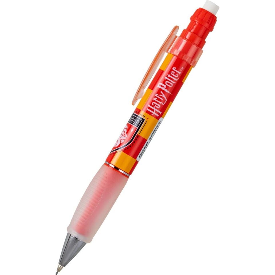 Serve Deep Harry Potter Damalı 0.7 Mm Versatil Kalem Kırmızı sarı