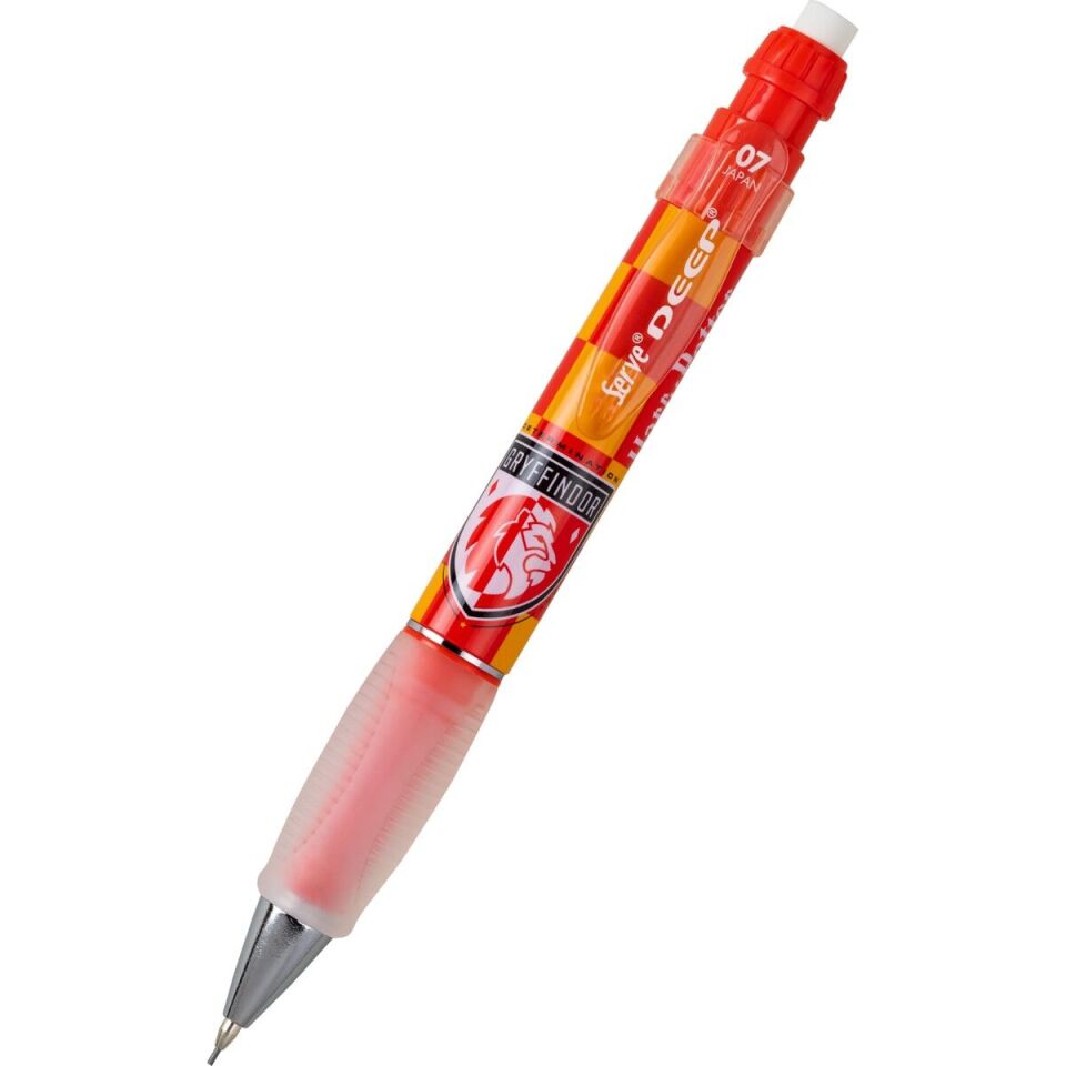 Serve Deep Harry Potter Damalı 0.7 Mm Versatil Kalem Kırmızı sarı