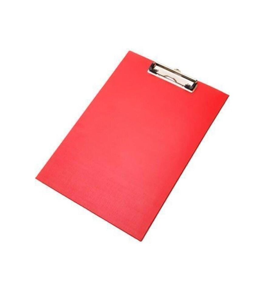 Wole A4 Pvc Kapaksız Sekreterlik Kırmızı