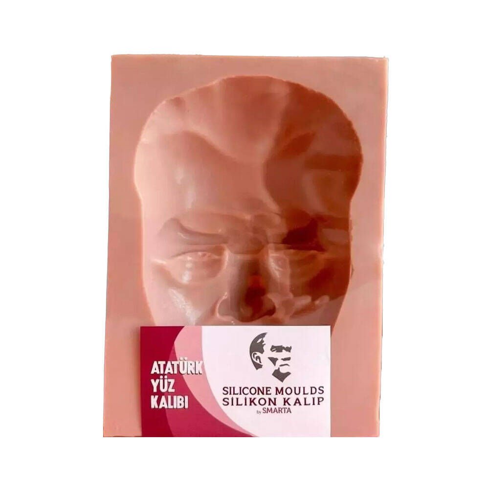 Nureart Atatürk Yüz Kalıbı Silikon Kalıp Sk1013064