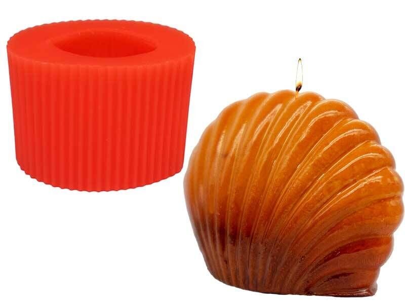 Kmy Küçük İstiridye Silikon Mum Kalıbı M-74