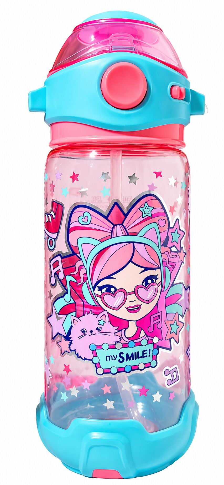 Dreamvest Kız Şeffaf Matara 650 Ml