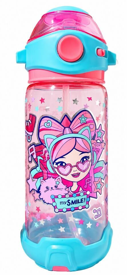 Dreamvest Kız Şeffaf Matara 650 Ml