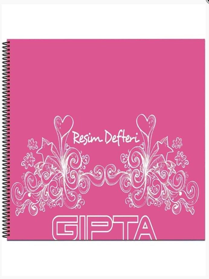 Gıpta Pp Kapak Spiralli Resim Defteri 35x50 40 Yp