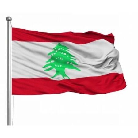 Buket 70x105 Cm Lübnan Bayrağı