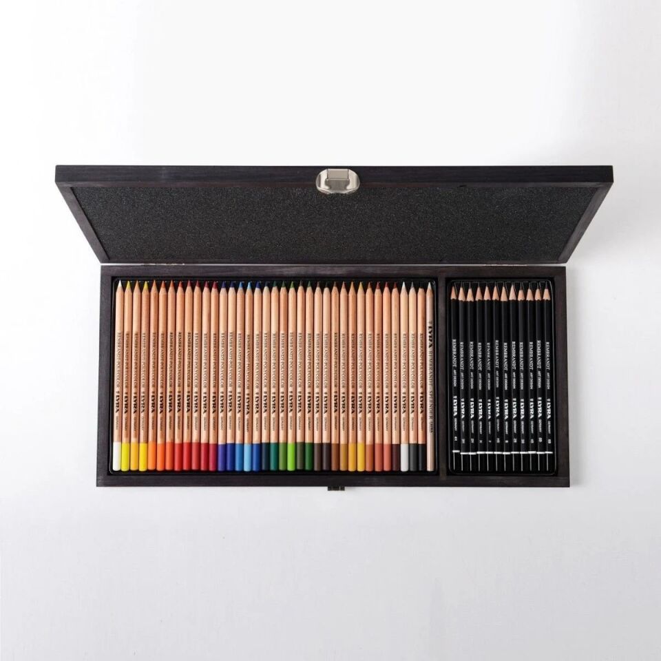 Lyra Rembrandt Polycolor And Art Desing Wooden Box